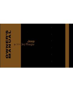 OWNERS MANUAL 1994 WRANGLER