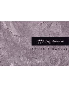 OWNERS MANUAL 1998 CHEROKEE