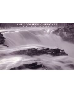 OWNERS MANUAL 2000 CHEROKEE