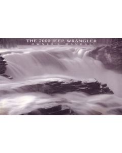 OWNERS MANUAL 2000 WRANGLER