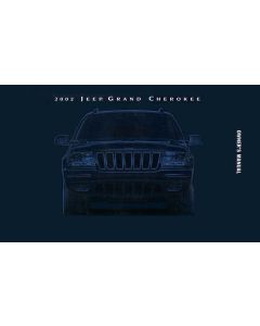 OWNERS MANUAL 2002 GRAND CHEROKEE