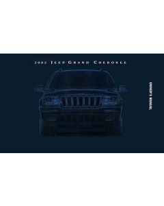 OWNERS MANUAL 2002 GRAND CHEROKEE