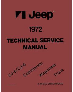 Bishko Automotive Literature  Factory Authorized Technical Service Manuals for 72-86 Jeep Model Years