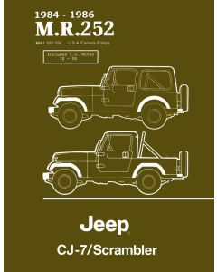 Bishko Automotive Literature  Factory Authorized Technical Service Manuals for 72-86 Jeep Model Years