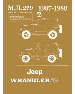 Bishko Automotive Literature  Factory Authorized Technical Service Manuals for 87-04 Jeep Wrangler YJ & TJ