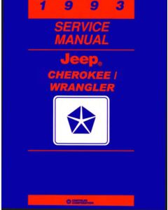 1993 TECH SERVICE MANUAL YJ & XJ