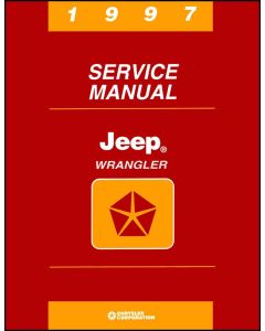 1997 TECH SERVICE MANUAL WRANGLER TJ