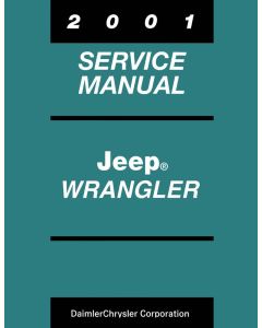 2001 TECH SERVICE MANUAL WRANGLER TJ
