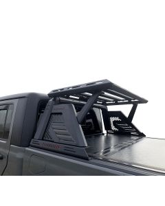 Black Horse Armour II Roll Bar W/Basket Black 20-23 JT