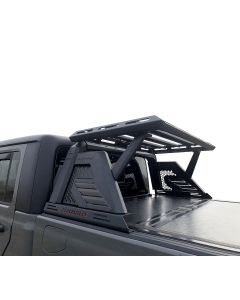 Black Horse Armour II Roll Bar W/Basket Black 20-23 JT