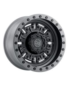 BLK RHNO ABRAMS GUN 20X9.5 5X5 4.54BS