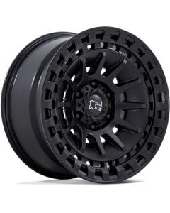 Black Rhino BARRAGE 17X8.5 -10 6X5.5 MATTE BLACK