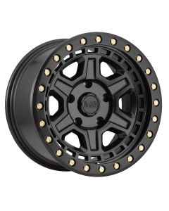 BLK RHNO RENO BLK/BRS 18X9.5 5X5 4.54BS