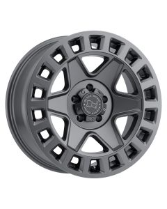 BLK RHNO YORK GUN 17X8 5X4.5 5.8BS