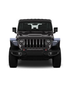 Black Horse Offroad  Tubular Fender Flares for 18-22 Jeep Wrangler JL & Gladiator JT