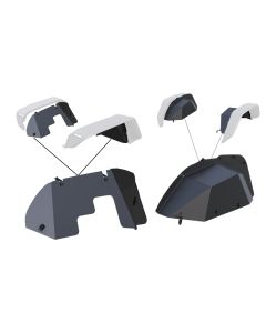 Black Horse Offroad  Inner Fender Liners for 18-22 Jeep Wrangler JL & Gladiator JT