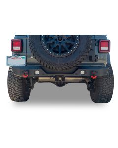 Body Armor JL-2966 Orion Rear Bumper for 18-23 Jeep Wrangler JL