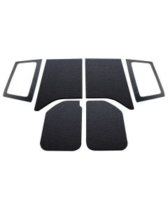 Boom Mat  Sound Deadening Headliner & Hardtop Sides Kit for 11-18 Jeep Wrangler JK 2-Door