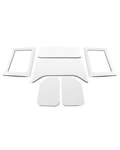 BOOM MAT FULL KIT WHITE 11-18 JKU