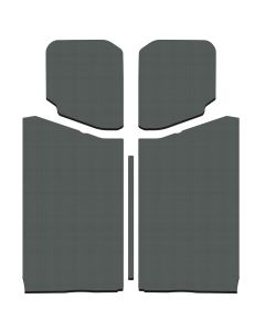 BOOM MAT HARDTOP GREY 5PC 18-20 JL 2DR
