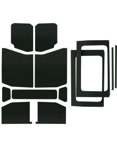 Boom Mat  Sound Deadening Headliner & Hardtop Sides Kit for 18-21 Jeep Wrangler JL Unlimited 4-Door