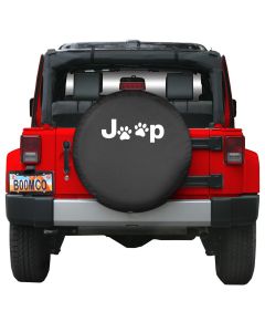 BOO SOFT TIRE COVER PAW PRINTS 32