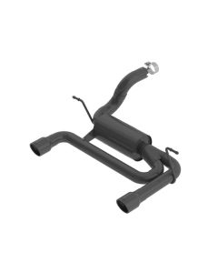 Borla  S-Type 2.5" Dual Axle Back Exhaust for 18-23 Jeep Wrangler JL with 3.6L