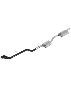 BORLA TOURING CATBACK DUAL BLK JT 3.6L