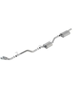 BORLA TOURING CATBACK DUAL SS JT 3.6L
