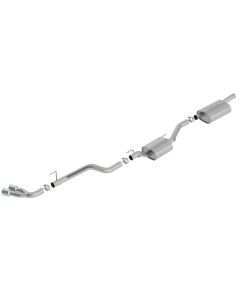 BORLA TOURING CATBACK DUAL SS JT 3.6L