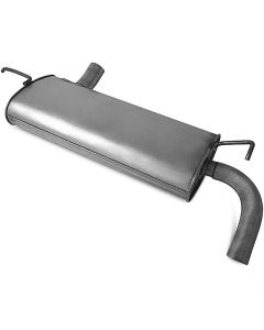 BRExhaust 100-8136 Direct-Fit Muffler for 07-11 Jeep Wrangler JK with 3.8L Engine