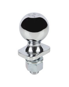 Brok 15961 2" x 1" x 2" Long Shaft Stainless Steel Hitch Ball 