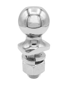 2 5/16"x1 1/4"x2 3/4" Chrome Hitch Ball, 14,000#