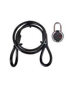 Brok 57642 PRINTLOCK Smart Padlock & Cable 