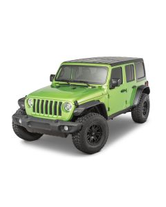 Bushwacker 10923-07 Flat Style Fender Flares for 18-22 Jeep Wrangler JL