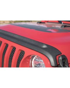Bushwacker 14093 Trail Armor Hood Stone Guard in Textured Black for 18-22 Jeep Wrangler JL & 20-22 Gladiator JT