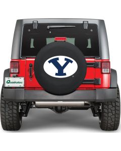 HBS TIRE COVER BRIGHAM YOUNG 30X8 BLK