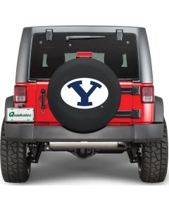 HBS TIRE COVER BRIGHAM YOUNG 34X8 BLK