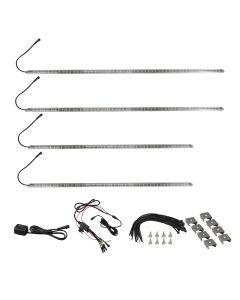 Race Sport Lighting RSULTRAKIT Ultra White Series HD Aluminum Channel LED Underbody Kit  