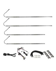 Race Sport Lighting RSULTRAKIT Ultra White Series HD Aluminum Channel LED Underbody Kit  
