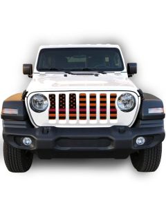 UTS JL BLK/ORANGE RED LINE GRILLE INSRT
