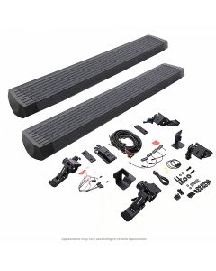 Go Rhino  E-BOARD E1 Electric Running Board Kit for 18-23  Jeep Wrangler JL Unlimited 4-Door