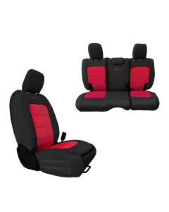 BARTACT 2019-22 JEEP JL REAR 4 DOOR BENCH WITH OUT ARM REST-RED