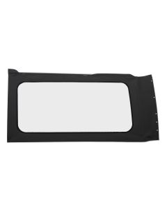 OE JL Replacement Windows - Jeep 2018-23 Wrangler JL (Quarter Left Hand; 2-Door; Black Twill; Clear)