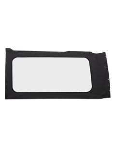 OE JL Replacement Windows - Jeep 2018-23 Wrangler JL (Quarter Left Hand; 2-Door; Black Twill; Clear)