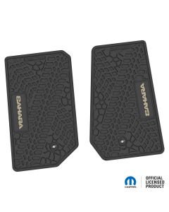 07-13 Jeep JK 2 Dr Front -Tire Tread/Scorched Earth Scene w/ Sahara Insert - Black w/ Tan Insert