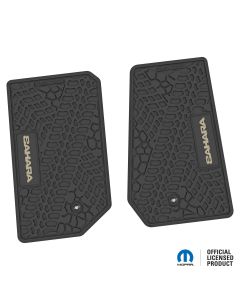 07-13 Jeep JK 2 Dr Front -Tire Tread/Scorched Earth Scene w/ Sahara Insert - Black w/ Tan Insert
