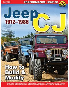 Cartech Automotive Books & Manuals SA396P Jeep CJ 1972-1986: How to Build & Modify 