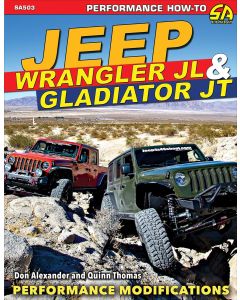 Cartech Automotive Books & Manuals SA503 Jeep Wrangler JL and Gladiator JT: Performance Modifications 