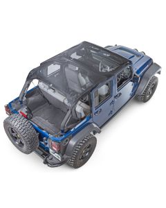 COMBO BEACH TOPPER BLK MESH 07-10 JKU